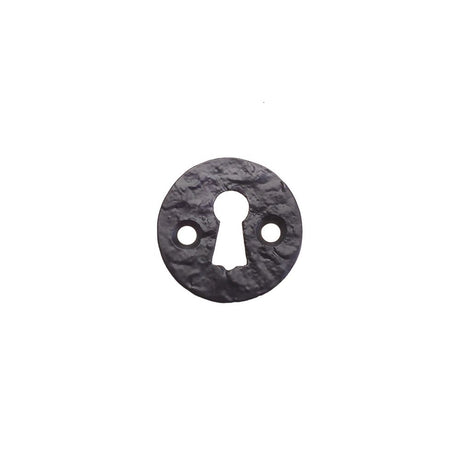 High quality image of the Foxcote Foundries - Escutcheon - Standard - 1.5" - Antique Black | Sku. ff05 | available to order from Trade Door Handles.