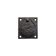 High quality image of the Foxcote Foundries - Rim Cylinder Cover - 2.5" - Antique Black | Sku. ff09 | available to order from Trade Door Handles.