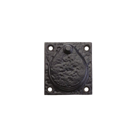High quality image of the Foxcote Foundries - Rim Cylinder Cover - 2.5" - Antique Black | Sku. ff09 | available to order from Trade Door Handles.