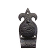 High quality image of the Foxcote Foundries - Fleur De Lys Cylinder Cover - 5" - Antique Black | Sku. ff10 | available to order from Trade Door Handles.