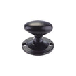 High quality image of the Foxcote Foundries - Oval Rack Bolt Thumb Turn - Antique Black | Sku. ff13 | available to order from Trade Door Handles.