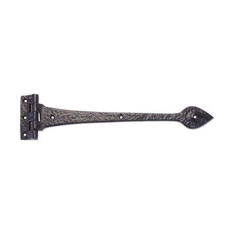 High quality image of the Foxcote Foundries - T Hinge - 15" - Pair - Antique Black | Sku. ff16 | available to order from Trade Door Handles.