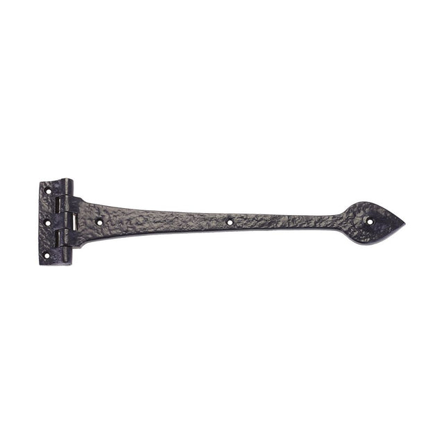 High quality image of the Foxcote Foundries - T Hinge - 15" - Pair - Antique Black | Sku. ff16 | available to order from Trade Door Handles.