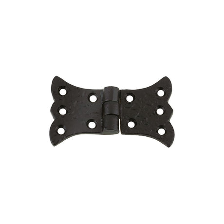 High quality image of the Foxcote Foundries - Butterfly Hinge - 85mm x 35mm (Single) - Antique Black | Sku. ff18 | available to order from Trade Door Handles.
