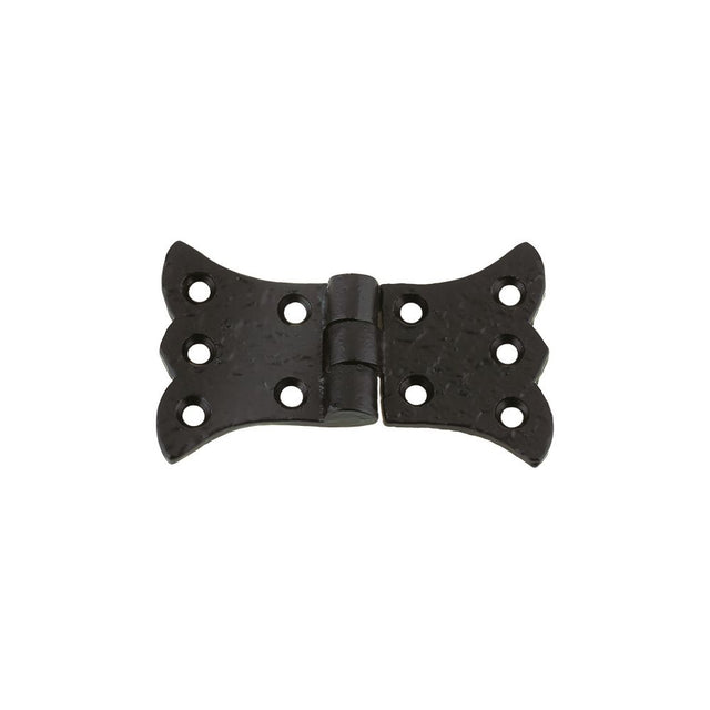 High quality image of the Foxcote Foundries - Butterfly Hinge - 85mm x 35mm (Single) - Antique Black | Sku. ff18 | available to order from Trade Door Handles.