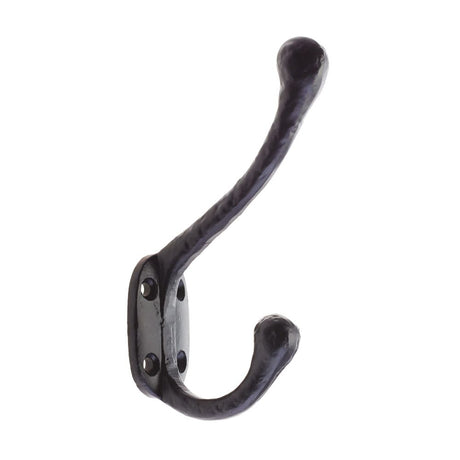High quality image of the Foxcote Foundries - Hat and Coat Hook - 4.5" - Antique Black | Sku. ff22 | available to order from Trade Door Handles.