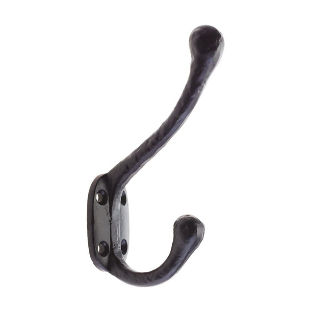High quality image of the Foxcote Foundries - Hat and Coat Hook - 4.5" - Antique Black | Sku. ff22 | available to order from Trade Door Handles.