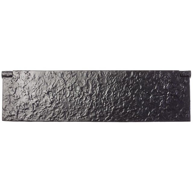 High quality image of the Foxcote Foundries - Letter Tidy - 12" x 3" - Antique Black | Sku. ff39 | available to order from Trade Door Handles.