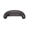 High quality image of the Foxcote Foundries - Drawer Pull - 4.5" - Antique Black | Sku. ff44 | available to order from Trade Door Handles.
