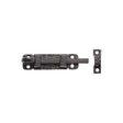 High quality image of the Foxcote Foundries - Curly Tail Door Bolt - 4" - Antique Black | Sku. ff51 | available to order from Trade Door Handles.
