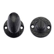 High quality image of the Foxcote Foundries - Turn and Release - 5mm spindle - Antique Black | Sku. ff54 | available to order from Trade Door Handles.