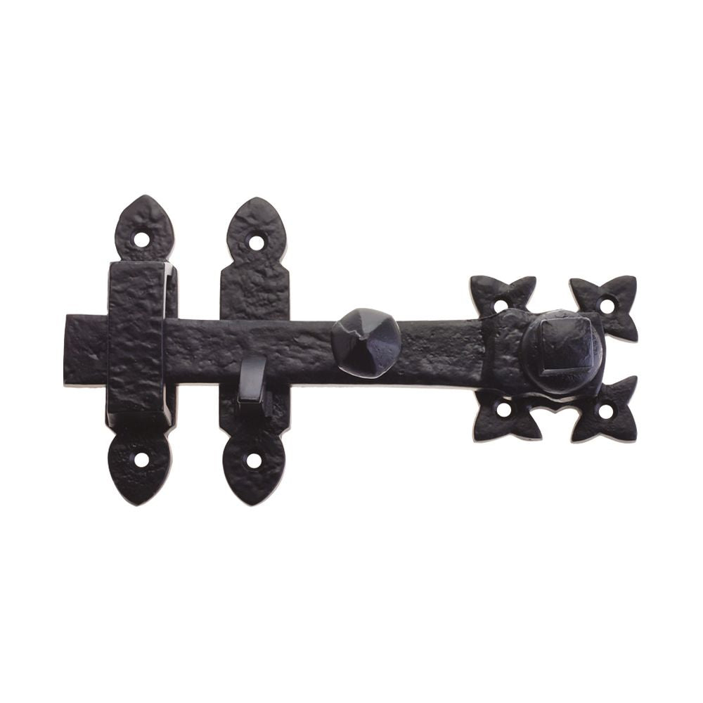 High quality image of the Foxcote Foundries - Latch - 2.5" x 7.5" - Antique Black | Sku. ff55 | available to order from Trade Door Handles.