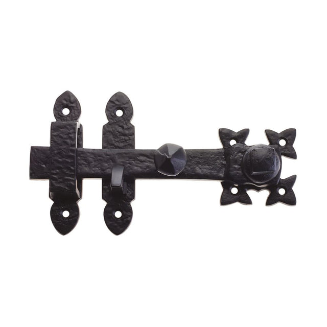 High quality image of the Foxcote Foundries - Latch - 2.5" x 7.5" - Antique Black | Sku. ff55 | available to order from Trade Door Handles.