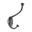 High quality image of the Foxcote Foundries - Hat and Coat Hook - Antique Black | Sku. ff72pcb | available to order from Trade Door Handles.