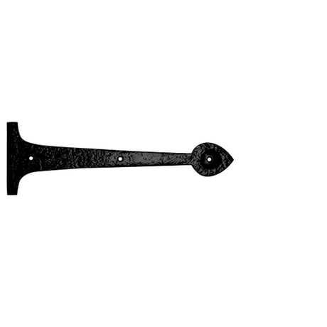 High quality image of the Foxcote Foundries - Hinge Front - 12" - Pairs - Antique Black | Sku. ff85 | available to order from Trade Door Handles.
