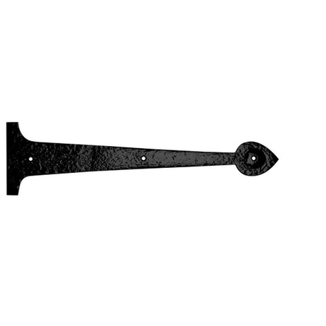 High quality image of the Foxcote Foundries - Hinge Front - 15" - Pairs - Antique Black | Sku. ff86 | available to order from Trade Door Handles.