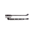 High quality image of the Foxcote Foundries - Bulb End Casement Stay - 8" - Antique Black | Sku. ff91a | available to order from Trade Door Handles.