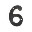 High quality image of the Foxcote Foundries - Numeral - No. 6 & 9 - 4" - Antique Black | Sku. ffn06 | available to order from Trade Door Handles.