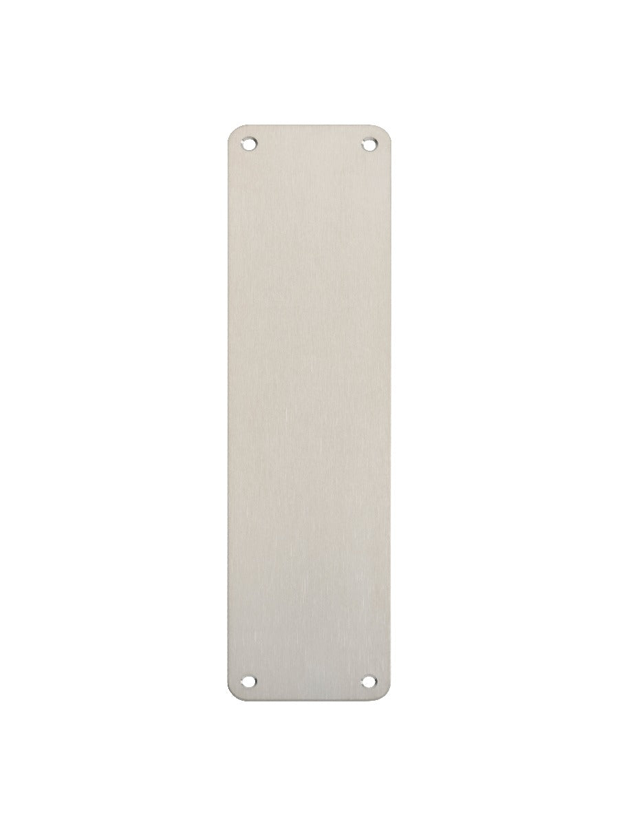 High quality image of Eurospec - Finger Plate Plain 300 x 75mm - SSS | Sku. fpp1300sss | Trade Door Handles.