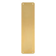 High quality image of Carlisle Brass - Finger Plate Plain 350 x 75mm - Satin PVD | Sku. fpp1350spvd | Trade Door Handles.