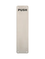 High quality image of Eurospec - Finger Plate Push 350 x 75mm - SSS | Sku. fpp1352sss | Trade Door Handles.