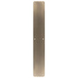 This is an image of Eurospec - Finger Plate Plain 500 x 75mm - Antique Brass - FPP1500AB available to order from Trade Door Handles in Kendal.