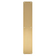 High quality image of Carlisle Brass - Finger Plate Plain 500 x 75mm - Satin PVD | Sku. fpp1500spvd | Trade Door Handles.