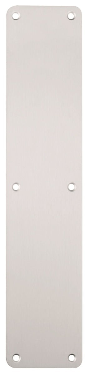 High quality image of Eurospec - Plain Finger Plate 300 x 75mm - SAA | Sku. fpp43000saa | Trade Door Handles.