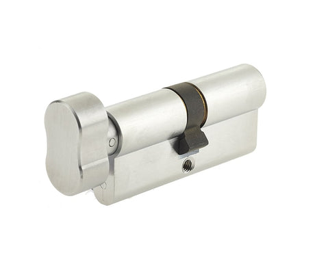 Frelan Hardware Locks & Latches Satin Chrome Frelan - 100mm SC Euro cyl & turn