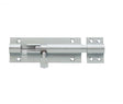 Frelan Hardware Accessories Satin Chrome / Straight Surface Bolts / 100mm / 4" Frelan - 100x38mm SC STR Barrel Bolt