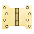 Frelan Hardware Hinges Brass Finish / Parliament Hinges / 4" x (102mm) Frelan - 102x127x3mm Brass Finish Parliament Ball Bearing Hinge