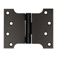 Frelan Hardware Hinges Black / Parliament Hinges / 4" x (102mm) Frelan - 102x127x3mm Matt Black Parliament Ball Bearing Hinge