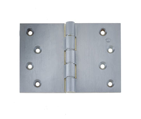 Frelan Hardware Hinges Satin Chrome / Projection Hinges / 4" x (102mm) Frelan - 102x152mm Projection Brass Hinges - Satin Chrome