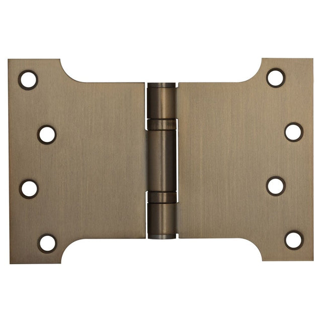 Frelan Hardware Hinges Antique Brass / Parliament Hinges / 4" x (102mm) Frelan - 102x152x3mm Antique Brass Parliament Ball Bearing Hinge