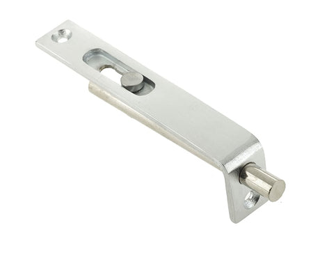 Frelan Hardware Accessories Satin Chrome / Flush Bolts / 100mm / 4" Frelan - 102x16mm SC Slide flush bolt