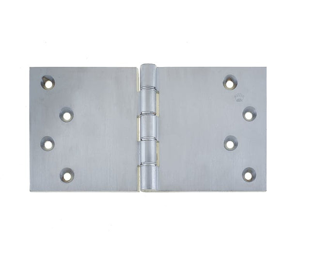 Frelan Hardware Hinges Satin Chrome / Projection Hinges / 4" x (102mm) Frelan - 102x200mm Projection Brass Hinges - Satin Chrome