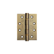 Frelan Hardware Hinges Antique Brass / Ball Bearing Hinges / 4" x (102mm) Frelan - 102x76mm Grade 202 Stainless Steel Ball Bearing Hinges Grade 13 - Antiq