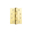Frelan Hardware Hinges Satin Brass / Ball Bearing Hinges / 4" x (102mm) Frelan - 102x76mm Grade 202 Stainless Steel Ball Bearing Hinges Grade 13 - Satin