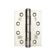 Frelan Hardware Hinges Polished Stainless Steel / Ball Bearing Hinges / 4" x (102mm) Frelan - 102x76mm Grade 316 Stainless Steel Ball Bearing Hinges Grade 13 - Polis
