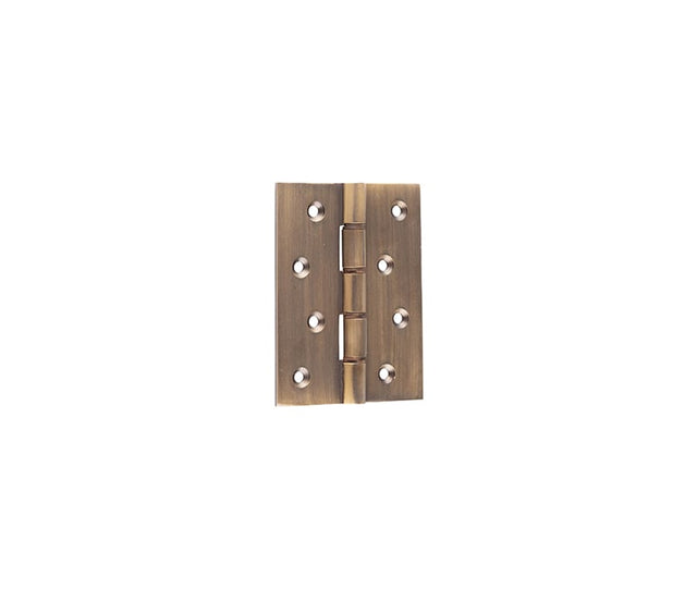 Frelan Hardware Hinges Antique Brass / Washered Hinges / 4" x (102mm) Frelan - 102x76x3mm AB DPBW hinges