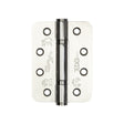 Frelan Hardware Hinges Polished Stainless Steel / Ball Bearing Hinges / 4" x (102mm) Frelan - 102x76x3mm PSS Radius PBH 3 knuckle hinge pack of 3