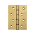 Frelan Hardware Hinges Satin Brass / Washered Hinges / 4" x (102mm) Frelan - 102x76x3mm SB DPBW hinges