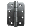 Frelan Hardware Hinges Satin Stainless Steel / Ball Bearing Hinges / 4" x (102mm) Frelan - 102x76x3mm SSS Grade 13 radius ball bearing hinge