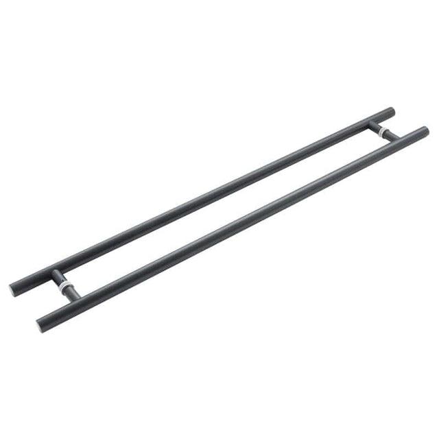 Frelan Hardware Door Furniture Black / Back to Back Fixing Pack Frelan - 1200x32x1000mm MB B/B Pull Handle Grade 316