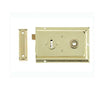 Frelan Hardware Locks & Latches Electro Brassed Frelan - 152.5x102mm EB Rim lock
