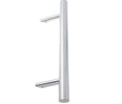 Frelan Hardware Door Furniture Satin Stainless Steel / Pull Handles (Bolt Through) Frelan - 1800mm SSS B/T & B/T/B Cranked pull handle