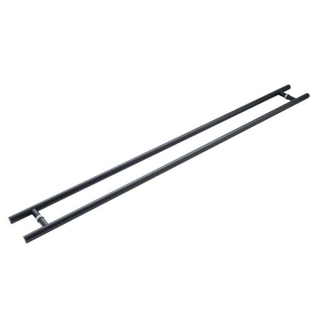 Frelan Hardware Door Furniture Black / Back to Back Fixing Pack Frelan - 1800x32x1600mm MB B/B Pull Handle Grade 316