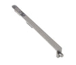 Frelan Hardware Accessories Satin Stainless Steel / Flush Bolts / 300mm / 12" Frelan - 305X20mm SSS Lever action radiused flush bolt