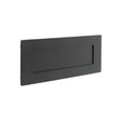 Frelan Hardware Door Furniture Black / Letter Plates / 330 x 100mm Frelan - 330x100mm MB SSS Letterplate (aperture 250x50mm)