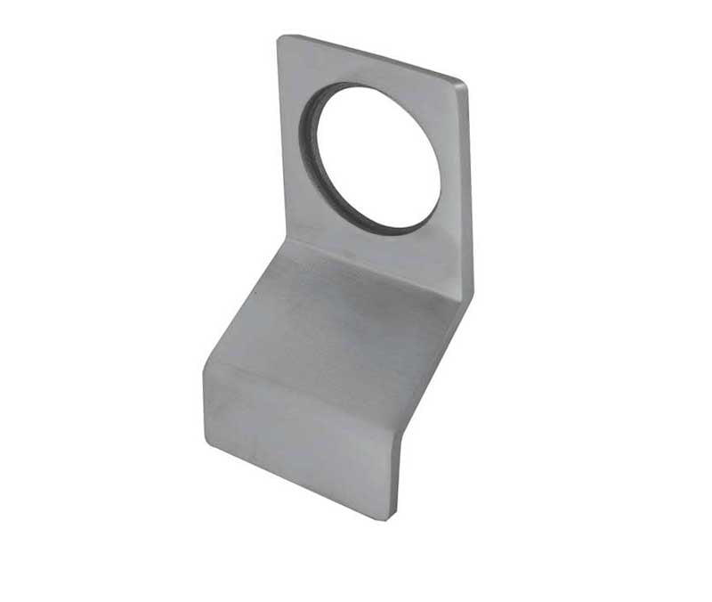 Frelan Hardware Door Furniture Satin Stainless Steel / Rim Profile Cylinder Pulls Frelan - 42x88mm SSS round profile cylinder pull